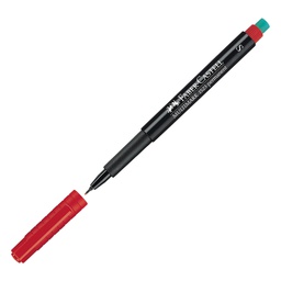 [45926] PENNARELLO MULTIMARK ROSSO 0,4 SUPERFINE FABER-CASTELL