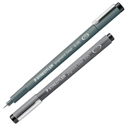 [31799] Pennarello Pigment Liner 308 nero 0,05mm Staedtler