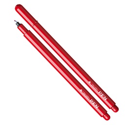 [73982] PENNARELLO TRATTO PEN NEW METAL ROSSO