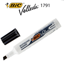 [47360] Pennarello VELLEDA 1791 punta scalpello whiteboard nero BIC®