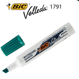[47363] Pennarello VELLEDA 1791 punta scalpello whiteboard verde BIC®