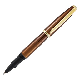 [91495] Penna roller Aldo Domani punta M fusto tabacco Monteverde
