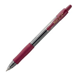 [82376] PENNA SFERA GEL SCATTO G-2 BORDEAUX 0.7MM PILOT