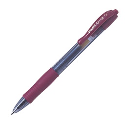 [82376] PENNA SFERA GEL SCATTO G-2 BORDEAUX 0.7MM PILOT