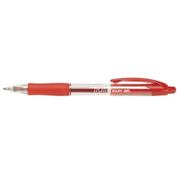 [48148] Penna sfera scatto EASY GEL tratto 0,5mm rosso TRATTO