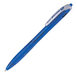 [48445] PENNA SFERA SCATTO REXGRIP BEGREEN 0.7MM BLU PILOT