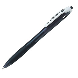 [48444] PENNA SFERA SCATTO REXGRIP BEGREEN 0.7MM NERO PILOT