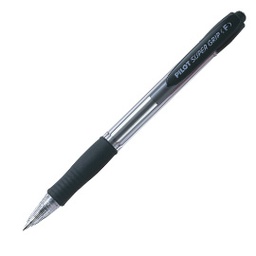 [29346] PENNA SFERA SCATTO SUPER GRIP NERO FINE 0.7MM PILOT