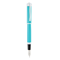 [91538] ***Penna stilografica Strata M fusto turchese Monteverde