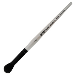[85447] Pennello pelo capra scuro bombasino Graduate n.1/2 manico corto Daler Rowney