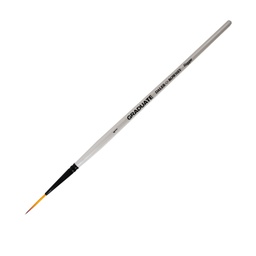 [85390] Pennello sintetico Graduate Punta lunga n.1 Manico corto Daler Rowney