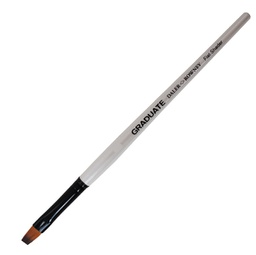 [85434] Pennello sintetico piatto corto Graduate n.16 manico lungo Daler Rowney