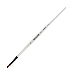 [85433] Pennello sintetico piatto corto Graduate n.6 manico lungo Daler Rowney