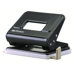 [72785] PERFORATORE 2 fori in metallo nero TiTanium