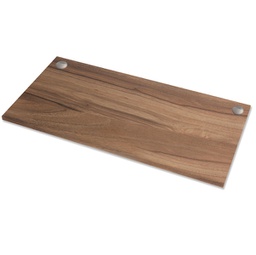 [91275] Piano di lavoro per scrivania Cambio - 140x80x2,5cm - noce Fellowes