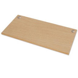 [91271] Piano di lavoro per scrivania Cambio - 180x80x2,5cm - acero Fellowes