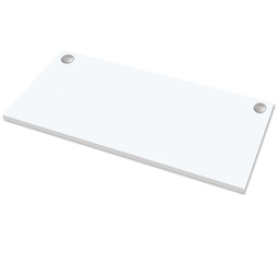[91265] Piano di lavoro per scrivania Cambio - 180x80x2,5cm - bianco Fellowes