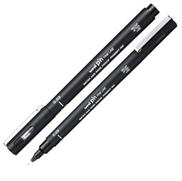 [85909] Pin fineliner nero punta 0.03mm Uni Mitsubishi