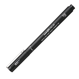[93924] Pin fineliner nero punta 1.0mm Uni Mitsubishi