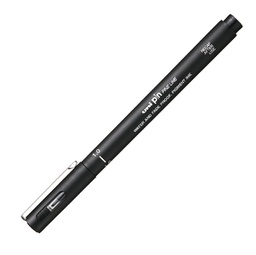 [93924] Pin fineliner nero punta 1.0mm Uni Mitsubishi