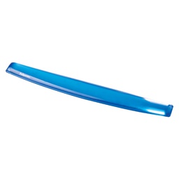 [40290] POGGIAPOLSI DA TASTIERA IN GEL TRASPARENTE BLU