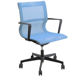 [96098] Poltrona direzionale Tekno TKN blu con braccioli inclusi