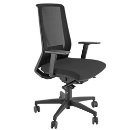 [76648] POLTRONA SEMIDIREZIONALE Light NERO