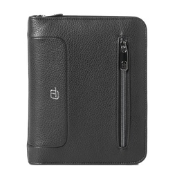 [96400] Portablocco A5 Gate Trended ecopelle dim. 19x23cm nero InTempo