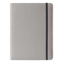 [96405] Portablocco Meet c/elastico dim. 31x25x1,4cm grigio InTempo