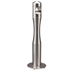 [77979] Portacenere a colonna H100cm in acciaio inox