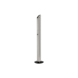 [61268] PORTACENERE INOX CON BASE H 92CM