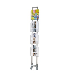 [96878] PORTADEPLIANT DA TERRA A 4 TASCHE A4 STYLO JUNIOR