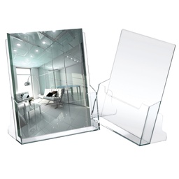 [37866] PORTADEPLIANT IN PLASTICA TRASPARENTE 23X25,5X3CM ART.5021