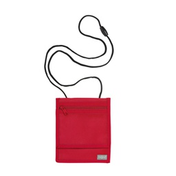 [86108] ***Portadocumenti da collo XL Rosso Basic