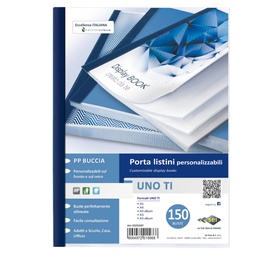 [45728] Portalistini personalizzabile UnoTI 22x30cm 150 buste Sei Rota