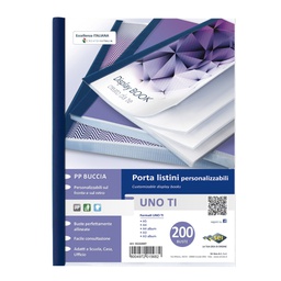 [45730] Portalistini personalizzabile UnoTI 22x30cm 200 buste Sei Rota