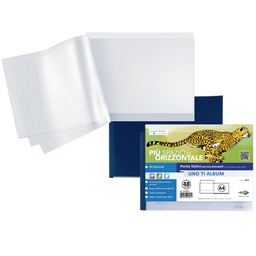 [48107] Portalistini personalizzabile UnoTI 30x22cm 48 buste A4Album Sei Rota
