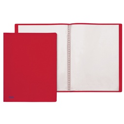 [71914] Portalistini SVILUPPO liscio 22x30cm in naturene 20 buste rosso FAVORIT