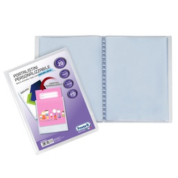 [71903] Portalistino personalizz. SVILUPPO liscio 15x21cm 20 buste trasparente FAVORIT