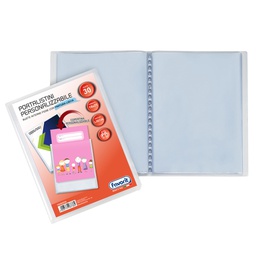 [71904] Portalistino personalizz. SVILUPPO liscio 15x21cm 30 buste trasparente FAVORIT