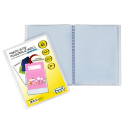 [71905] Portalistino personalizz. SVILUPPO liscio 15x21cm 40 buste trasparente FAVORIT