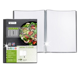 [94850] PORTA MENU TI 6 buste - personalizzabile 22x30cm Sei Rota