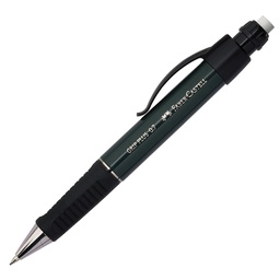 [45832] PORTAMINE 0,7MM GRIP PLUS METALLIC fusto verde FABER CASTELL
