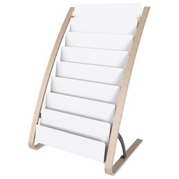 [91242] Portariviste da terra dim. 58x50x93cm - 8X2 tasche ALBA