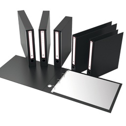 [80322] PORTATABULATI KM UNI 12''X28CM NERO CON CUSTODIA DORSO 5CM