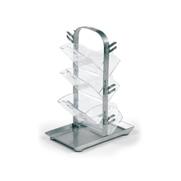 [72129] PORTATIMBRI FISHBONE 6+6posti SILVER Turikan
