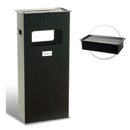 [64831] POSACENERE/GETTACARTA DA ESTERNI GRIGIO