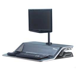 [80723] POSTAZIONE DI LAVORO SIT-STAND LOTUS NERO 0007901 FELLOWES