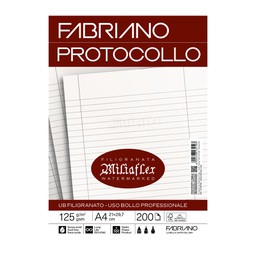 [36779] Protocollo uso bollo f.to A3 chiuso (21x29,7cm 200fg 125gr Fabriano