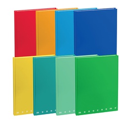 [28913] QUADERNO A5 CARTONATO 60fg+2 80gr 5mm MONOCROMO PIGNA